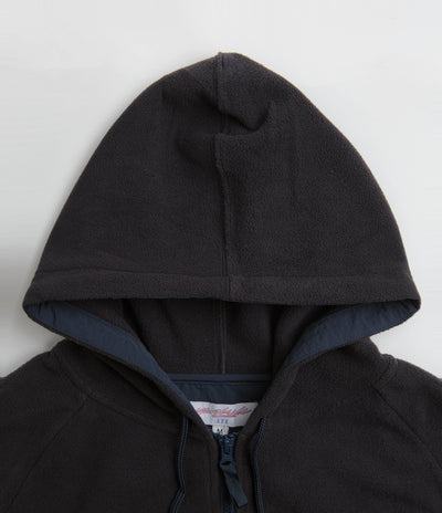 Yardsale Fleece Zip Hoodie in Black