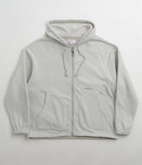 Yardsale Fleece Zip Hoodie in Silver