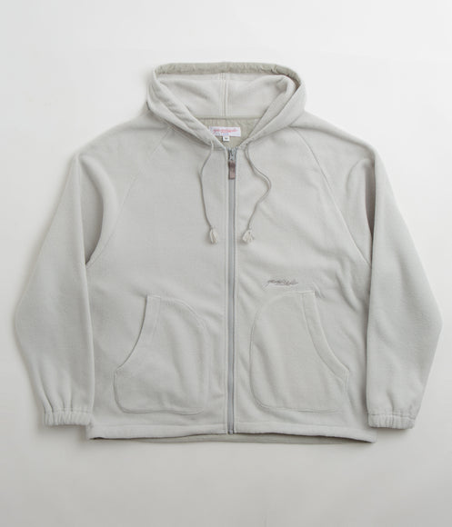 Yardsale Fleece Zip Hoodie - Silver