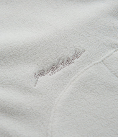 Yardsale Fleece Zip Hoodie in Silver