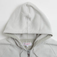Yardsale Fleece Zip Hoodie in Silver thumbnail
