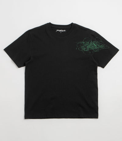 Yardsale Flock T-Shirt in Black