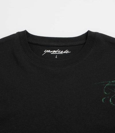 Yardsale Flock T-Shirt in Black