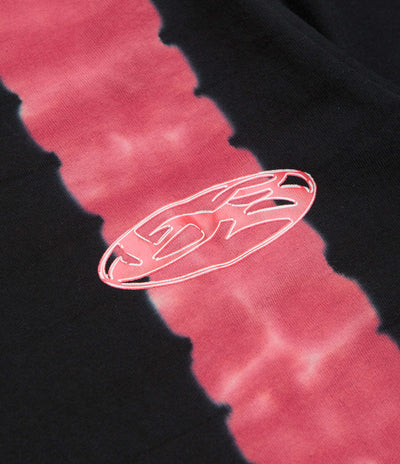 Yardsale Flower Tie Dye T-Shirt - Black