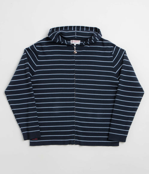 Yardsale French Knit Full Zip Hoodie - Navy / Blue