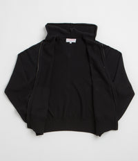 yardsale-glitz-knitted-hoodie- YARDSALE GLITZ KNITTED HOOD - BLACK