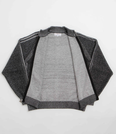Yardsale Heathered Phantasy Full Zip Sweatshirt - Black / Stone