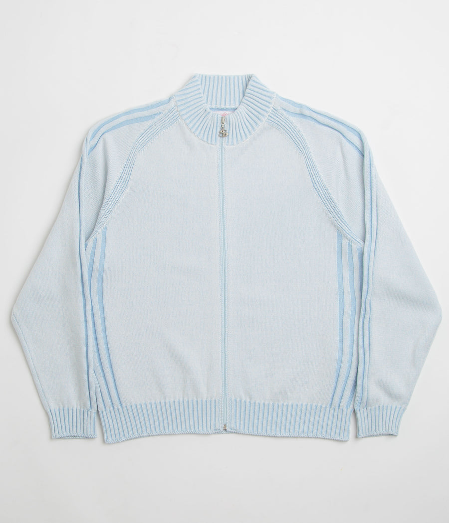 Yardsale Heathered Phantasy Full Zip Sweatshirt in Blue