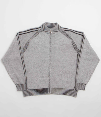 Yardsale Heathered Phantasy Full Zip Sweatshirt - Stone / Black