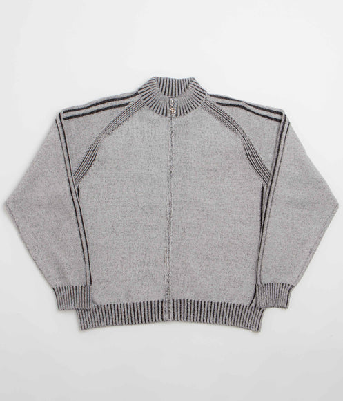 Yardsale Heathered Phantasy Full Zip Sweatshirt - Stone / Black