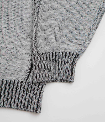 Yardsale Heathered Phantasy Full Zip Sweatshirt - Stone / Black