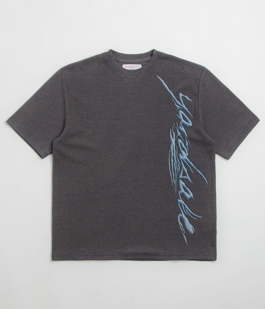 Yardsale Highlights T-Shirt in Grey and Blue