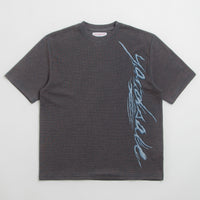 Yardsale Highlights T-Shirt in Grey and Blue thumbnail
