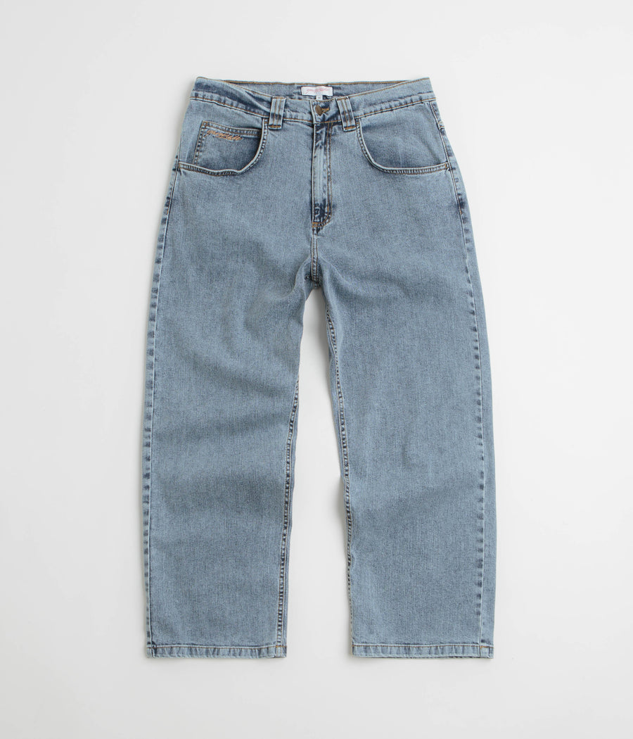 Yardsale Ivory Slub Jeans in Light Denim