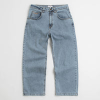 Yardsale Ivory Slub Jeans in Light Denim thumbnail