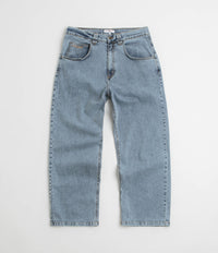 Yardsale Ivory Slub Jeans - Light Denim | flatspot