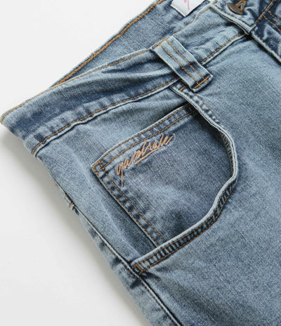 Yardsale Ivory Slub Jeans in Light Denim