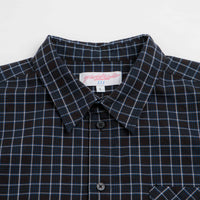 Yardsale Lithium Short Sleeve Shirt in Black and Blue / White thumbnail