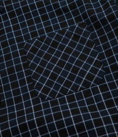 Yardsale Lithium Short Sleeve Shirt in Black and Blue / White