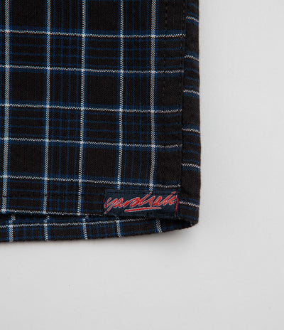 Yardsale Lithium Short Sleeve Shirt in Black and Blue / White
