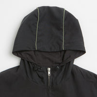 Yardsale Luna Shell Track Jacket in Black thumbnail