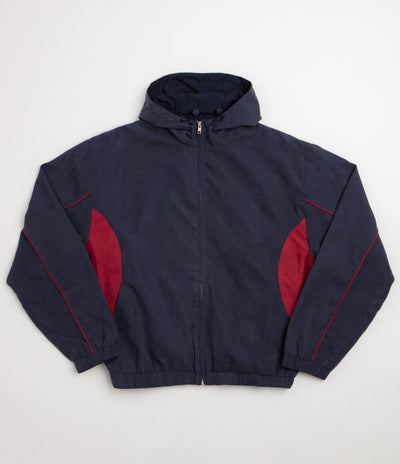 Yardsale Luna Tracksuit Jacket - Navy / Red