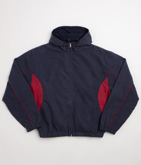 Yardsale Luna Tracksuit Jacket - Navy / Red