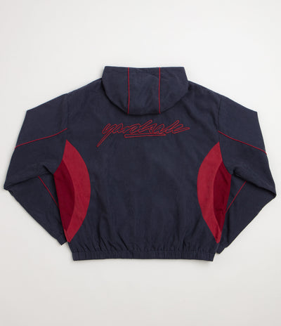 Yardsale Luna Tracksuit Jacket - Navy / Red
