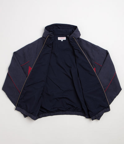 Yardsale Luna Tracksuit Jacket - Navy / Red