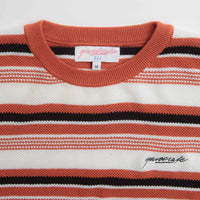 Yardsale Mirage Knit Sweatshirt - Orange / White thumbnail