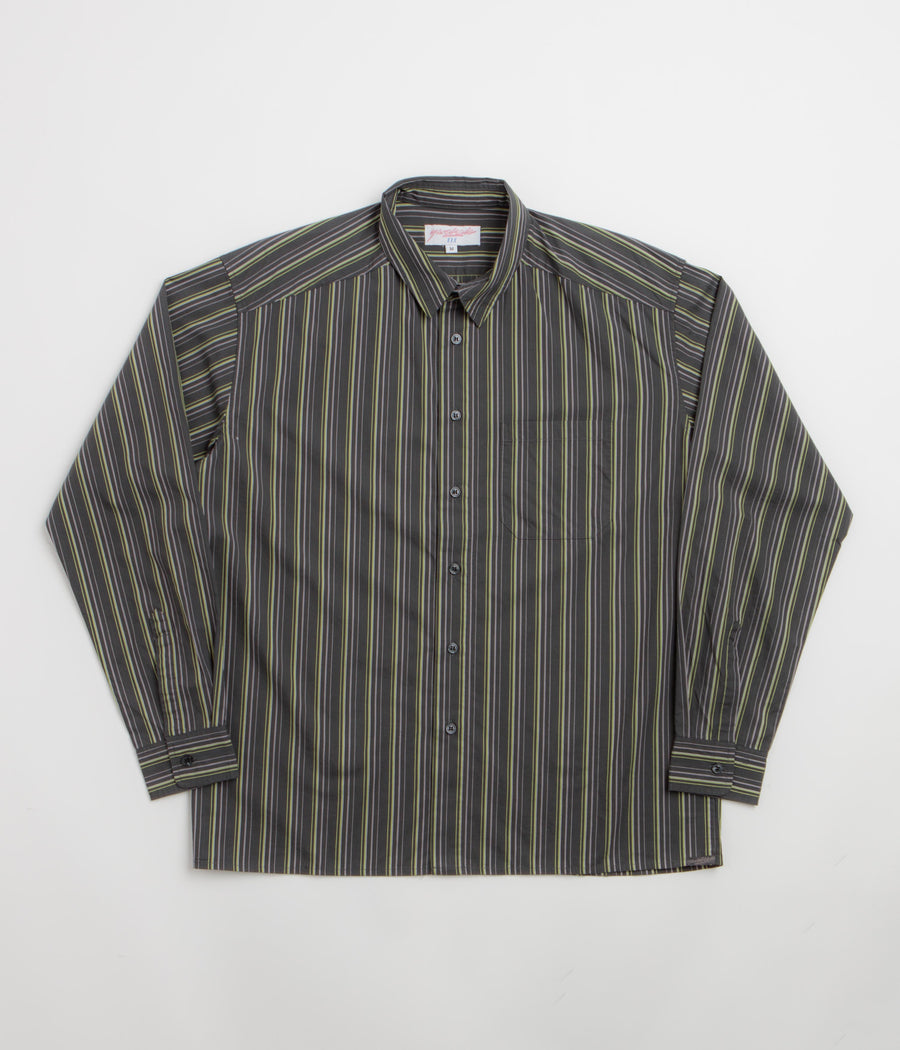 Yardsale Nightline Stripe Shirt - Grey