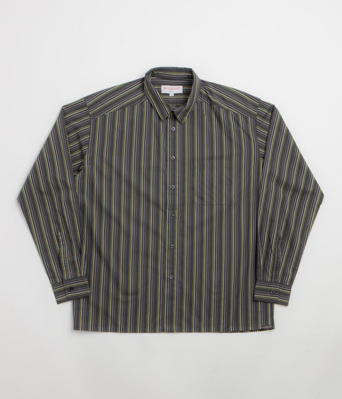 Yardsale Nightline Stripe Shirt - Grey