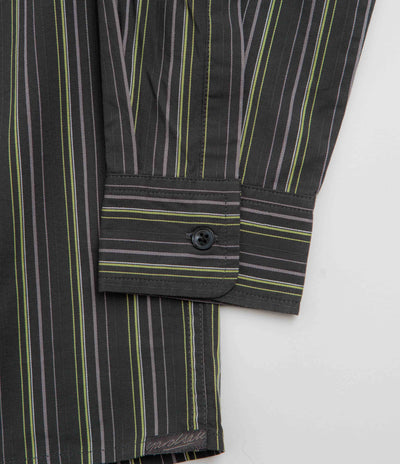 Yardsale Nightline Stripe Shirt - Grey