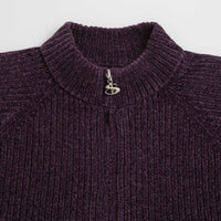 Yardsale Phantasy Chenille Full Zip Sweatshirt - Purple thumbnail