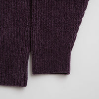 Yardsale Phantasy Chenille Full Zip Sweatshirt - Purple thumbnail