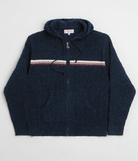 Yardsale Phantasy Chenille Hoodie - Navy | Flatspot