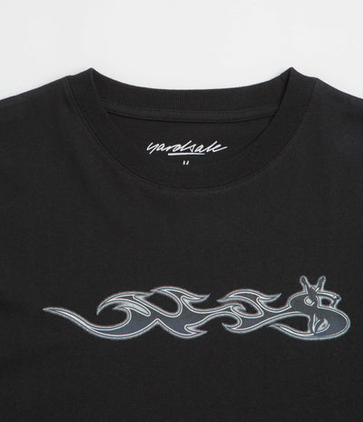 Yardsale Phantasy Flame T-Shirt - Black