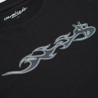 Yardsale Phantasy Flame T-Shirt - Black thumbnail