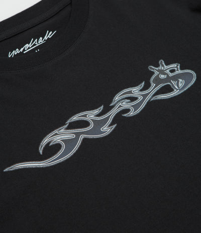 Yardsale Phantasy Flame T-Shirt - Black