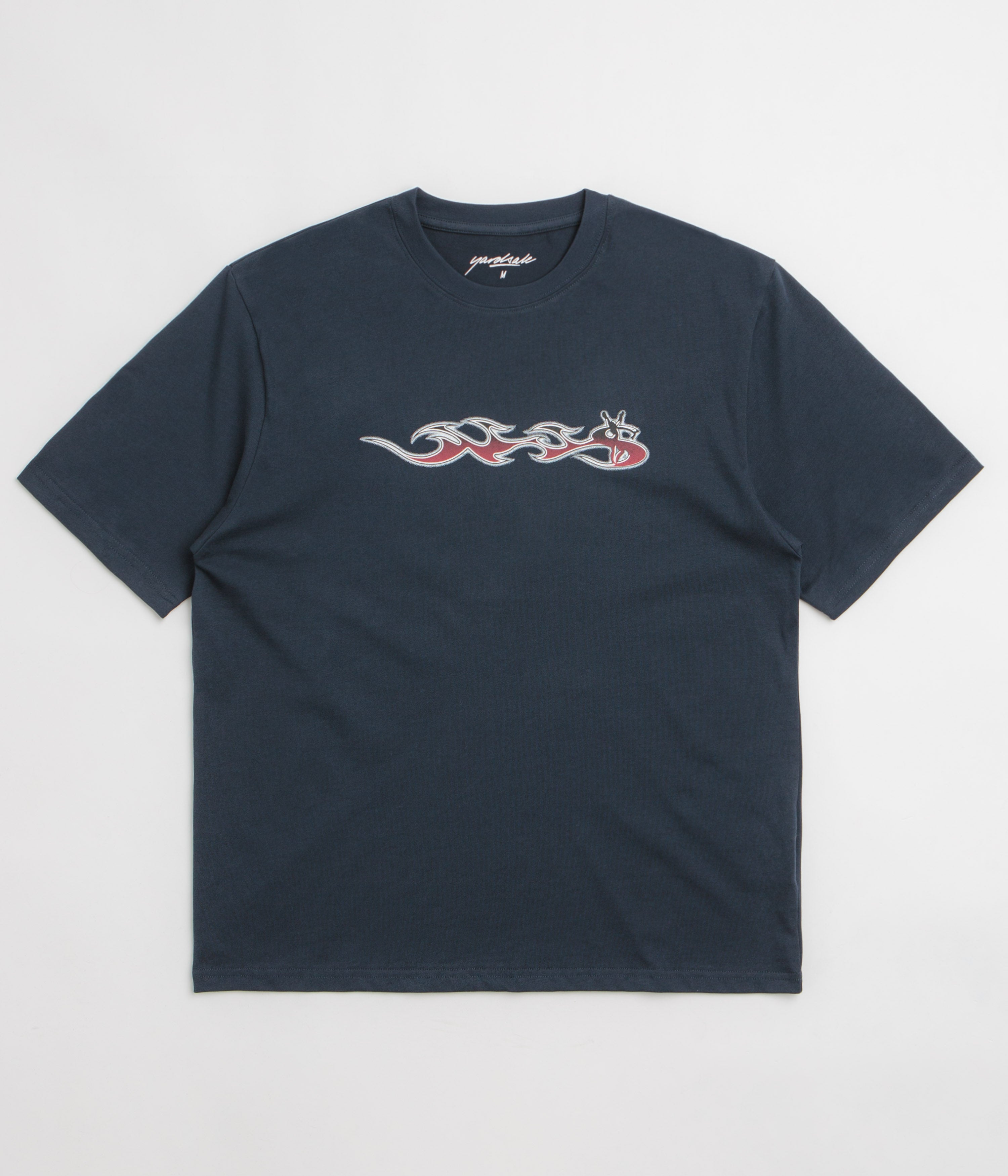 Yardsale Phantasy Flame T-Shirt in Navy