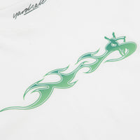 Yardsale Phantasy Flame T-Shirt - White thumbnail