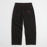 Yardsale Phantasy Jeans in Black and Red thumbnail