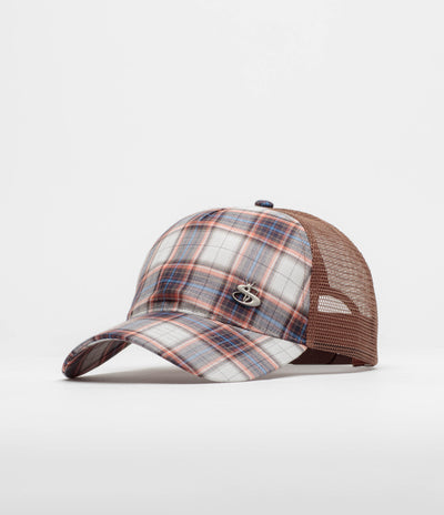 Yardsale Phantasy Plaid Cap - Brown