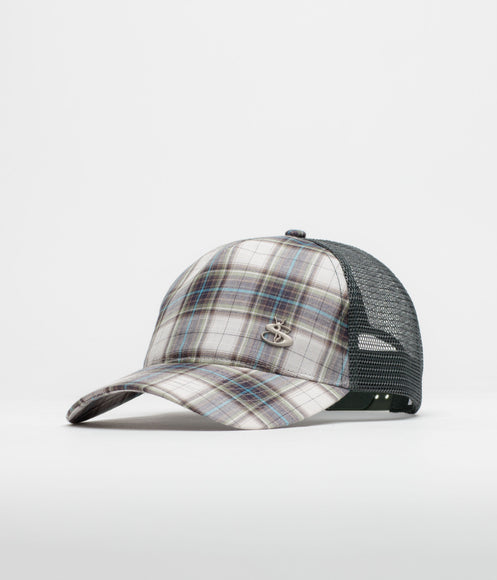 Yardsale Phantasy Plaid Cap - Green