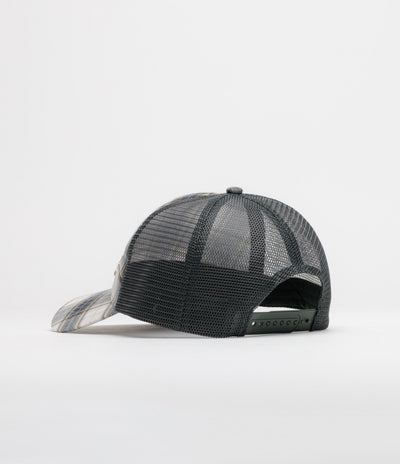 Yardsale Phantasy Plaid Cap - Green