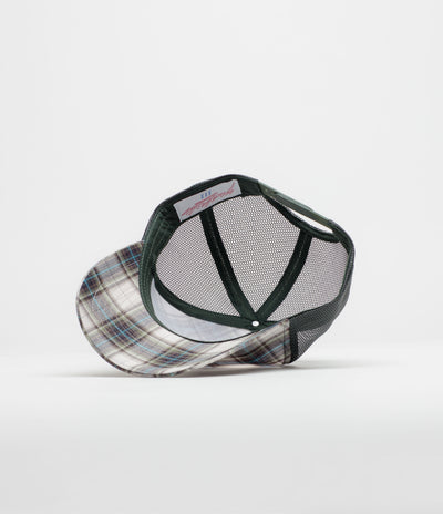 Yardsale Phantasy Plaid Cap - Green