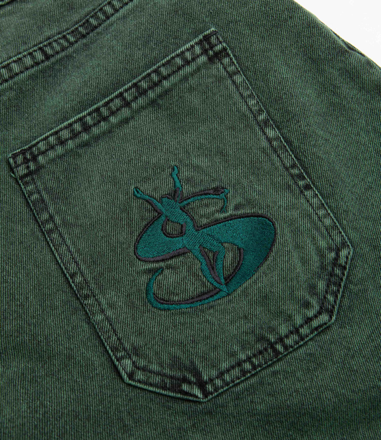 Yardsale Phantasy Shorts - Overdyed Forrest | Flatspot