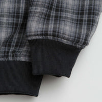 Yardsale Reversible Flannel Hoodie - Blue / Blue thumbnail