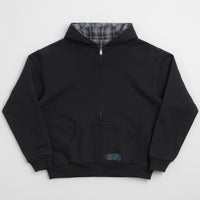 Yardsale Reversible Flannel Hoodie - Blue / Blue thumbnail