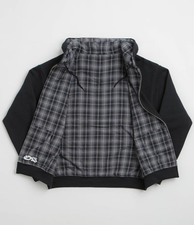 Yardsale Reversible Flannel Hoodie - Blue / Blue